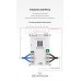 BMS плата JK-B1A8S10P Li-Ion/LiFePO4 4S-8S, 100A, активный балансир 1A, Bluetooth